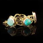 Candy Agate 18k Gold-Plated Bracelet |Lake Stone Agate, 18k Gold-Plated Necklace | Yakubu Design | Image 2