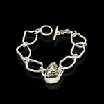 Flawless Fossil Set |Pyrite fossil Necklace|Pyrite fossilBracelet|Pyrite fossil Ring|Set|Yakubu Design Image 4