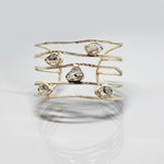 Harkimer Silver  Bracelet | Angel Cuff | Yakubu Design | 1