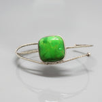 Gaspeite Silver Bracelet Gaspeite Silver Ring Set 13 | Yakubu Design image 2