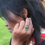 Focus | Jade Ring Silver | Yakubu Design | Image 1