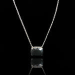 Onyx Silver Necklace | Hematite Silver Ring | Yakubu Design | Image 2