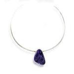 Chaorite Stone Necklace Silver | Sugilite Stone Ring Silver | Set | Yakubu Design | Image 10