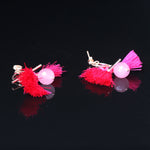 Sassy and Pink Set | Rose Quartz, Rose Gold-Plated Earing | Rose Quartz, Rose Gold-Plated Necklace | Yakubu Design |Image 4