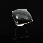Onyx Bracelet Silver|Onyx Necklace Silver|Onyx Ring Silver|Image 5