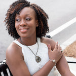 Flawless Fossil Set |Pyrite fossil Necklace|Pyrite fossilBracelet|Pyrite fossil Ring|Set|Yakubu Design Image 1